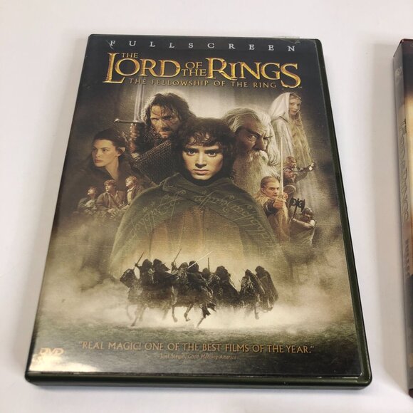 LORD OF THE RINGS Trilogy Fellowship / Two Towers / Return - DVD (Full Screen) - Picture 2 of 13